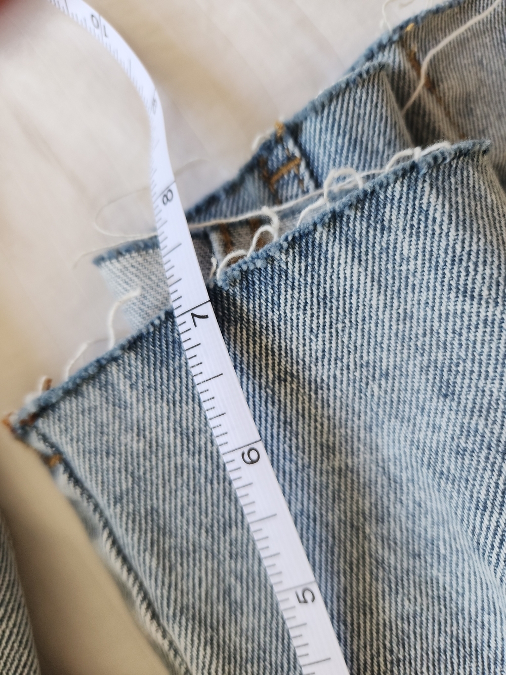 ASOS Light Blue Denim Jean Jacket - Picture 8 of 10